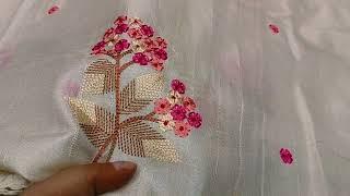 tussers, embroidery work శారీస్. whatsapp 6302291722