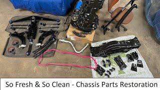 Subaru Rust Repair - Preparing All The Chassis Components - My Bugeye Part 3