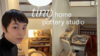 Studio Tour - Where I do ceramics at home in Toronto