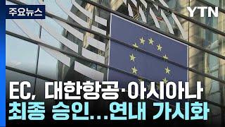 EC, 대한항공·아시아나 합병 최종 승인...연내 가시화 / YTN