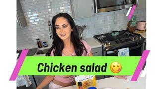 Avocado Chicken Salad with Vegan Substitution ideas