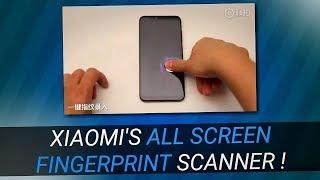 Xiaomi CEO showcases smartphone prototype with next gen UD fingerprint scanner