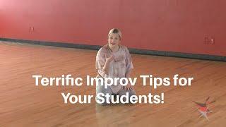 Dance Teacher Training How To Improv  Presented by Dance Teacher Web with Allison Burke