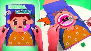 Spielt eine Zahnklinik | DIY Dental Book!