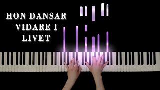 Hon dansar vidare i livet - Hov1 | Beautiful Piano Cover