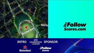 (VTVCab) UEFA Champions League Intro - [Heineken & Follow Scores] 2024/25