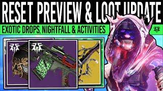 Destiny 2: NEW LOOT REFRESH & EPISODE UPDATES! Banner Finale, Farmable Loot, Exotics & More (3 Dec)