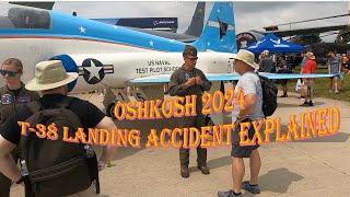 Oshkosh 2024 IAC T 38 Landing Accident explained Lancaster