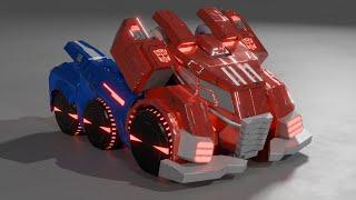 Transformers Fall of Cybertron - Optimus Prime Alt Mode