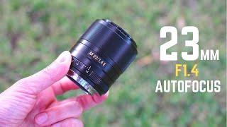 Sharp & AF! The Viltrox 23mm F1.4 AF Lens Review