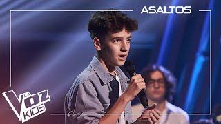 Marc Moya canta 'Love in the dark' | Asaltos | La Voz Kids Antena 3 2024