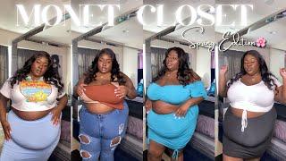 MONETS CLOSET: SPRING EDITION | PLUS SIZE SPRING LOOKBOOK#plussizeinfluencer #plussizefashion