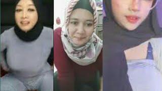 hijab style || referensi hijab kombinasi celana trening ketat mamah muda for olahraga malam