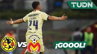 ¡Gol de Viñas! América remonta | América 2 - 0 Morelia | Liga Mx - AP 19 - Semifinal | TUDN