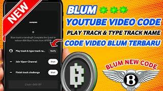 Play track & type track name Video Code Blum Project | Blum New Video Code | Blum Listing Date