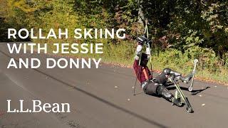 Jessie Diggins x Donny Pelletier Train for Ski Season | Part 2: Roller Skiing