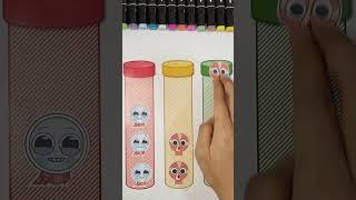Puzzle game Sprunki Mercury & Nom ️ #shorts #sprunki