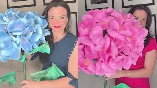 How to Arrange Giant Hydrangeas Like a Pro!