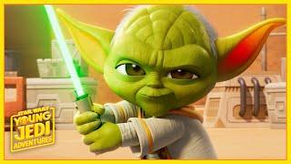 An Adventure With Yoda | Star Wars: Young Jedi Adventures | @StarWarsKids  x @disneyjr