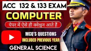 Computer Science Top 50 Questions| ACC 132 & 133 Sure Shot Questions| ACC EXAM in Army Navy Airforce