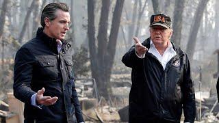 Trump points finger at Newsom for CA wildfires: 'He is the blame for this'