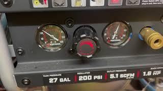 Fortress air compressor update (Harbor freight review) you wanted to hear itnrun.