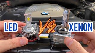 Led VS Xenon  D1S Led instead of Xenon | LED Canbus D1S, D2S, D3S, D4S, D5S, D8S, 35W