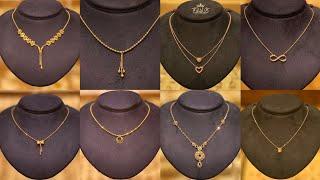 Daily wear gold beautiful chain pendant designs __ 2023 , 2024 latest new designs