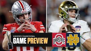 College Football Playoff National Championship Preview: No. 8 Ohio State vs. No. 7 Notre Dame