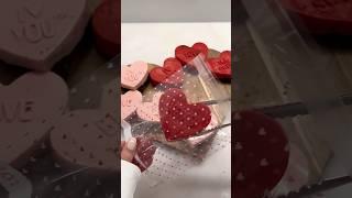 Heart shaped brownies #heart #brownies #vday #dessert #viral #shorts #diy #recipe #chocolate #yum