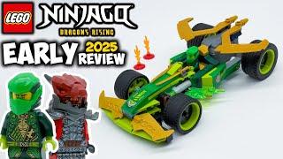 Lloyd's Pull-Back Race Car EARLY 2025 Review! Ninjago Dragons Rising Set 71828