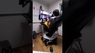 6dof  모션시뮬레이터 더트2.0 사고 영상 DIY Motion Simulator Dirt Rally 2.0