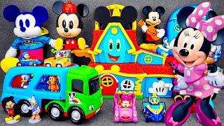 10 minute Satisfying Unboxing Disney Junior Minnie Mouse Jumbo Fun House Playset | Review Toys ASMR