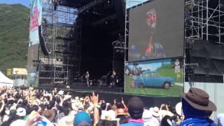 2012 지산밸리락페스티벌 0729SUN  Green stage buskerbuseker - cherry blossom ending