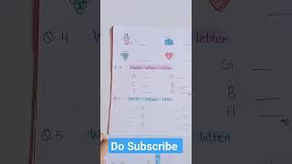 #nursery #english #shorts #ytshorts #englishexampaper #practiceworksheet