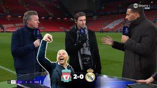 Liverpool vs Real Madrid 2-0 Rio Ferdinand, Bale & McManaman post match analysis  Arne Slot