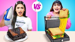 Extreme Cooking Challenge | My Papa Reaction  | SAMREEN ALI