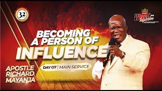 Word Explosion 2024 || Day 7 Main Service: Becoming A Person of Influence - Apostle Richard Mayanja