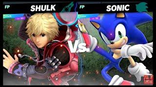 Super Smash Bros Ultimate Amiibo Fights Shulk vs the World #36 Shulk vs Sonic