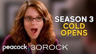 EVERY Season 3 Cold Opens | 30 Rock