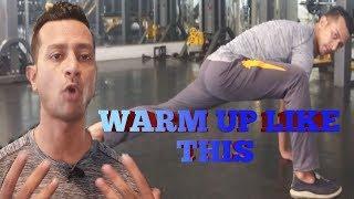 Dynamic stretching | How to do warm up | pre workout stretches