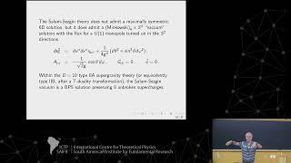 Seminar: Kelly Stelle - Sturm-Liouville systems and gravity localization on branes