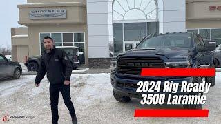 New 2024 Rig Ready Ram 3500 Laramie Night Edition Crew Cab 4x4 | Stock # RR38919 - Redwater Dodge