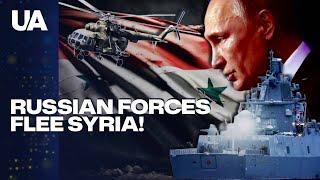 Kremlin's Strategic Loss: Russian Forces Flee Syria’s Key Bases