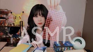 [ASMR] 속닥속닥 ~~ 학창시절부터 모은 스티커,편지봉투 소개 Whispering , Talking | 냥슬 Korean ASMR