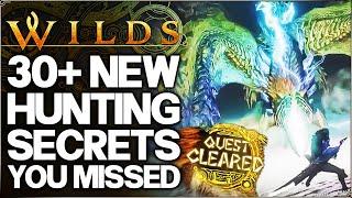 Monster Hunter Wilds - 30+ New Secrets You Missed - Best Hunting Tips & Tricks For ALL 14 Weapons!