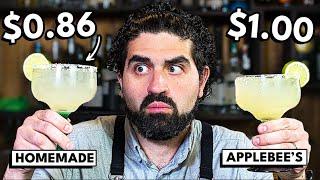 Can I Make Applebee's Dollarita ($1 Margarita) Better AND Cheaper?