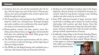 14A   Origins of Food Production in Southwest Asia