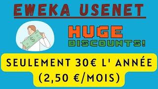 USENET NEWSGROUP: Code Promo chez EWEKA USENET pour télécharger TOUS les fichiers