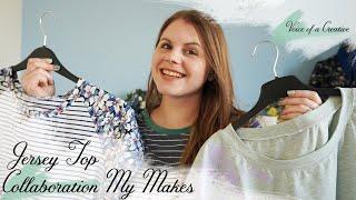 Jersey Top Collaboration- My Makes- Inspired Sewing with Stitch Rip Repeat